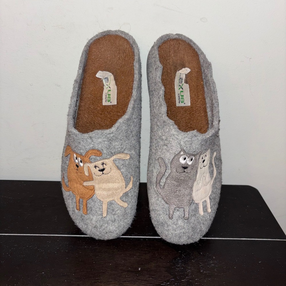 Flexus by‎ Spring Step PetLove | Women's 38 EU 7.5 US | Indoor/Outdoor Slippers